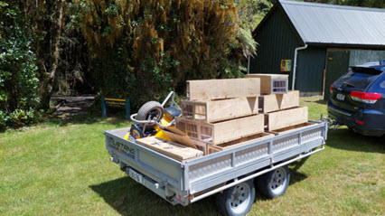 Traps in the trailer Traps in the trailer